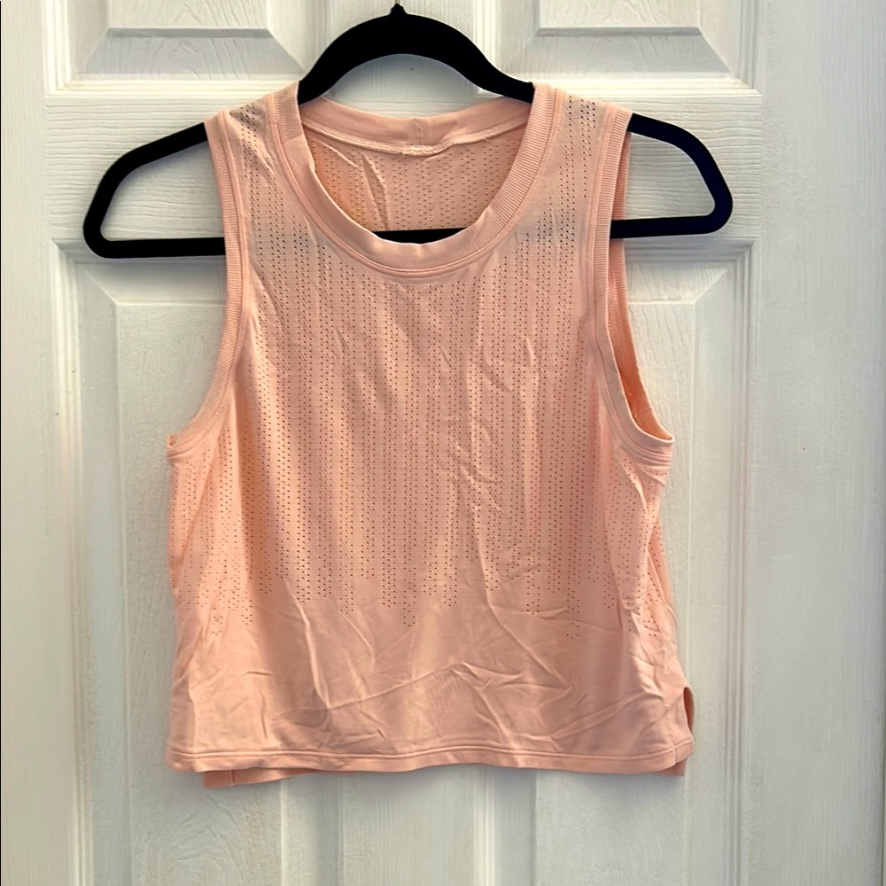 Lululemon Train to Be Pink tank Top